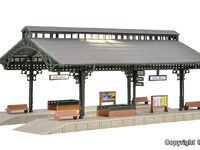 Vollmer N - 47530 - N Bahnsteighalle mit LED-Beleuchtung, Funktionsbausatz - Artikelbild