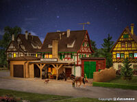 Vollmer N - 47696 - N Dorfschmiede mit Zubehör - Artikelbild