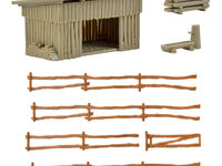 Vollmer N - 47716 - N Viehunterstand mit Weidezaun - Artikelbild