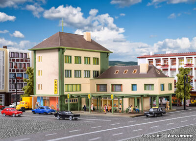 Vollmer N - 47724 - N Postamt mit Nebengebäude und Bushaltestelle - Artikelbild