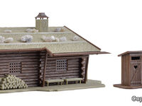 Vollmer N - 47743 - N Jagdhütte mit Brunnen und Häuschen mit Herz - Artikelbild