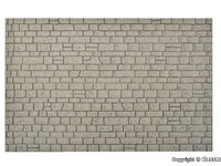 Vollmer G - 48820 - G Mauerplatte Naturstein aus Steinkunst, L 53 x B 34 cm