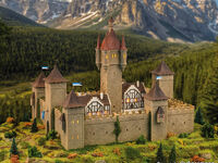 Vollmer H0 - 49910 - H0 Burg aus dem Mittelalter