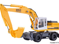 Kibri H0 - 11261 - H0 LIEBHERR 934 Litronic mit Radfahrwerk - Artikelbild