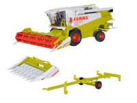 Kibri H0 - 12263 - H0 CLAAS Mähdrescher mit Schneid- und Maisgebiss - Artikelbild