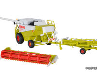Kibri H0 - 12263 - H0 CLAAS Mähdrescher mit Schneid- und Maisgebiss - Artikelbild