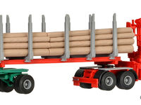 Kibri H0 - 12271 - H0 MAN Kurz- und Langholzzug - Artikelbild