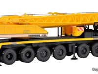 Kibri H0 - 13012 - H0 LIEBHERR Teleskopkran 1120 mit Gitterspitze - Artikelbild