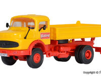 Kibri H0 - 14100 - H0 MB Rundhauber LAK 1620 mit Kipp-Pritsche,  Edition Emil Bölling - Artikelbild