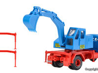 Kibri H0 - 14130 - H0 MAGIRUS Eckhauber mit Baggeraufbau - Artikelbild