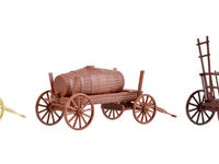 Kibri H0 - 15703 - H0 Landwirtschaftliche Anhänger Oldies, 3 Stück - Artikelbild