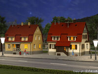 Kibri Z - 36782 - Z Siedlungshaus aus den 20er Jahren, 2 Stück - Artikelbild