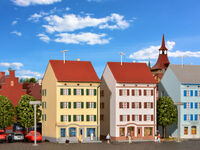 Kibri Z - 36843 - Z Mehrstöckiges Wohnhaus mit Ladengeschäft, 2 Stück