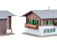 Kibri N - 37029 - N Berghäuser Sertig, 2 Stück - Artikelbild