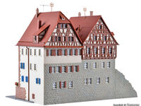 Kibri N - 37368 - N Fachwerkhaus an der Stadtmauer, 2 Stück - Artikelbild