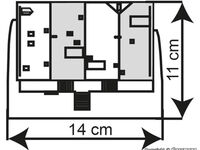 Kibri N - 37368 - N Fachwerkhaus an der Stadtmauer, 2 Stück - Artikelbild