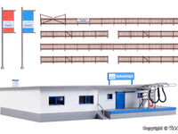 Kibri N - 37469 - N Verkaufsbüro MIRO mit Abfüllanlage **Auslauf** - Artikelbild