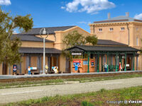 Kibri N - 37754 - N Bahnsteig mit LED-Beleuchtung - Artikelbild