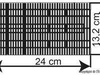 Kibri N - 37758 - N Bahnsteighalle, grau - Artikelbild