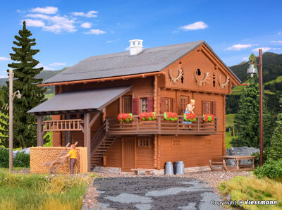 Kibri H0 - 38011 - H0 Berghaus inkl. Hausbeleuchtungs-Startset - Artikelbild