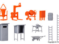 Kibri H0 - 38140 - H0 Deko-Set Baustellenzubehör - Artikelbild