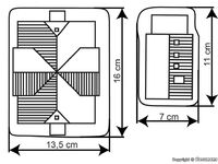 Kibri H0 - 38192 - H0 Werkswohnhaus in Bottrop mit Nebengebäude - Artikelbild