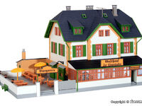 Kibri H0 - 38197 - H0 Gaststätte zur Eisenbahn - Artikelbild