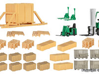 Kibri H0 - 38628 - H0 Deko-Set Transport - Artikelbild