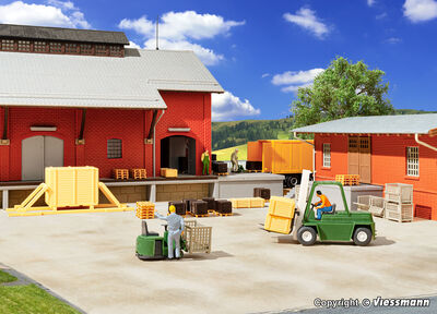 Kibri H0 - 38628 - H0 Deko-Set Transport - Artikelbild