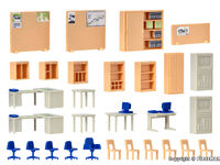 Kibri H0 - 38654 - H0 Deko-Set Büromöbel - Artikelbild
