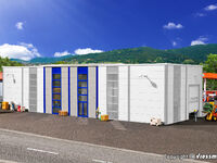 Kibri H0 - 39251 - H0 Erweiterungs-Set für Lager-/ Industriehalle 39250