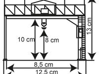 Kibri H0 - 39316 - H0 Überladekran Horb - Artikelbild