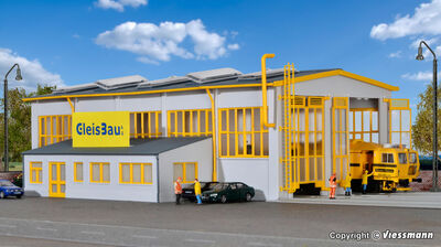 Kibri H0 - 39324 - H0 Wartungshalle GleisBau - Artikelbild