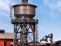 Kibri H0 - 39328 - H0 Wasserturm mit Befüllkran