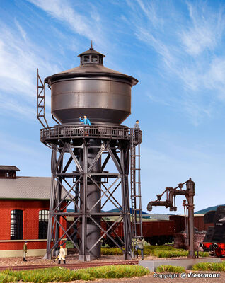 Kibri H0 - 39328 - H0 Wasserturm mit Befüllkran - Artikelbild