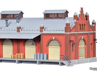 Kibri H0 - 39404 - H0 Lagerhalle - Artikelbild