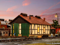 Kibri H0 - 39438 - H0 Lokschuppen, zweiständig - Artikelbild