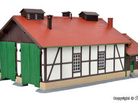 Kibri H0 - 39438 - H0 Lokschuppen, zweiständig - Artikelbild