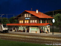 Kibri H0 - 39508 - H0 Station Blausee Mitholz - Artikelbild