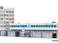 Kibri H0 - 39514 - H0 Bahnhof Kehl inkl. Etageninnenbeleuchtung - Artikelbild