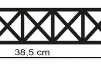 Kibri H0 - 39702 - H0 Fachwerk-Stahlbrücke, eingleisig - Artikelbild