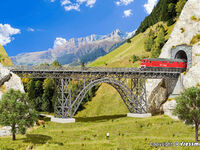 Kibri H0 - 39704 - H0 Stahlträger-Viadukt Müngstertal, eingleisig
