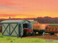 Vollmer N - 47610 - N Lokschuppen für Köf, einständig - Artikelbild