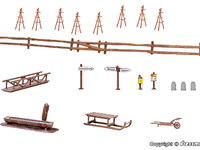 Kibri H0 - 38111 - H0 Deko-Set Alpenland - Artikelbild