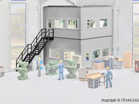 Kibri H0 - 39255 - H0 Bürobereich für Industriehallen