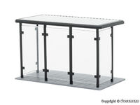 Kibri N - 37125 - N Bushaltestelle mit Flachdach - Artikelbild