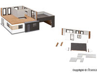 Kibri H0 - 38335 - H0 Kubushaus Julia im Bau - Polyplate Bausatz - Artikelbild