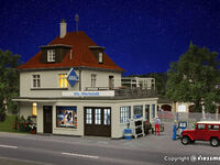 Kibri H0 - 38202 - H0 Wohnhaus mit Werkstatt - Artikelbild