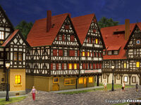 Kibri H0 - 38909 - H0 Fachwerkhaus in Bad Urach - Artikelbild