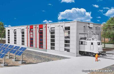 Kibri H0 - 39257 - H0 Erweiterungs-Set für Wartungshalle Deutsche Bahn 39256 - Artikelbild